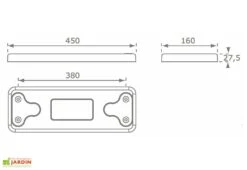 Balançoire Caoutchouc Curve + Chaînes Inox Pour Collectvités (2,5m) -Solid || Axi || EXIT TOYS Soldes Boutique balancoire caoutchouc collectivite dimensions 1
