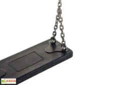 Balançoire Caoutchouc Curve + Chaînes Inox Pour Collectvités (2,5m) -Solid || Axi || EXIT TOYS Soldes Boutique balancoire caoutchouc collectivites 3