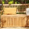 Banc De Jardin En Bois D'acacia – 120 X 59 Cm -Solid || Axi || EXIT TOYS Soldes Boutique banc acacia jardin 1