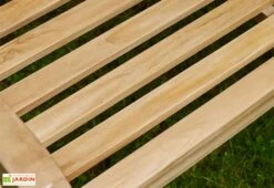 Banc De Jardin En Bois De Teck 120 Cm – Deux Places -Solid || Axi || EXIT TOYS Soldes Boutique banc jardin teck 2