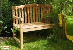 Banc De Jardin En Bois De Teck 120 Cm – Deux Places -Solid || Axi || EXIT TOYS Soldes Boutique banc jardin teck 4