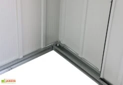 Abri De Jardin En Métal Galvanisé Anthracite Duramax 7 M² -Solid || Axi || EXIT TOYS Soldes Boutique base abri jardin metal duramax duae1010pr