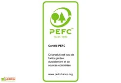 Abri De Jardin En Bois Douglas 28 Mm + Bûcher – 19,65 M² : 4,01 X 4,90 M 10 Abri De Jardin En Bois Douglas 28 Mm + Bûcher – 19,65 M² : 4,01 X 4,90 M -Solid || Axi || EXIT TOYS Soldes Boutique bois pefc habrita 10 31 1499 27