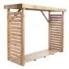 Abri Range Bûche En Bois Traité 2,8 M³ - Dallas XL -Solid || Axi || EXIT TOYS Soldes Boutique bucher dallas xl 1