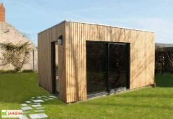 Chalet En Bois Habitable 16 M² - Bungalow Design Studio 635 X 255 Cm