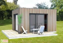 Chalet De Jardin Habitable 12 M² - Bungalow Design Studio 400 X 300 Cm