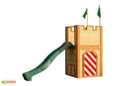 Axi Maisonnette Pour Enfant En Bois De Hemlock Arthur -Solid || Axi || EXIT TOYS Soldes Boutique cabane arthur marron rouge vert