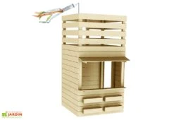 Cabane Enfant En Bois Soulet Façon Boutique – Shopping