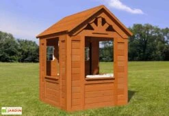 Cabane En Bois Maison D’Enfants De Jardin Equipée Timberlake -Solid || Axi || EXIT TOYS Soldes Boutique cabane bois maison enfant jardin cedre tropical timberlake cuisine