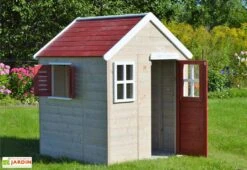 Maisonnette Pour Enfant En Bois Non Traité Gecko -Solid || Axi || EXIT TOYS Soldes Boutique cabane enfant bois gecko