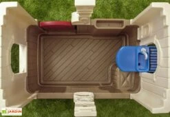 Step2 Cabane De Jardin Enfant En Plastique - Maison Neat & Tidy Bleue 13 Step2 Cabane De Jardin Enfant En Plastique - Maison Neat & Tidy Bleue -Solid || Axi || EXIT TOYS Soldes Boutique cabane enfants cottage neat tidy bleu plastique rotomoule resistant 109x102x76cm 1 5ans 5