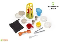 Step2 Cabane Multifonctions : Tonnelle, Cuisine, Eau & Sable Pour Enfant -Solid || Axi || EXIT TOYS Soldes Boutique cabane jeux exterieur canopee grill barbecue table enfant 5