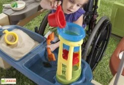 Step2 Cabane Multifonctions : Tonnelle, Cuisine, Eau & Sable Pour Enfant -Solid || Axi || EXIT TOYS Soldes Boutique cabane jeux exterieur canopee grill barbecue table enfant 8