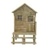 Cabane En Bois Traité Autoclave Maison D’Enfants Sur Pilotis Lena -Solid || Axi || EXIT TOYS Soldes Boutique cabane maison enfant bois pilotis traite autoclave lena trigano 1