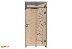 Abri De Jardin En Bois Pour Toilettes Sèches Ventarèl - 120 X 105 X 215 Cm -Solid || Axi || EXIT TOYS Soldes Boutique cabine douglas toilettes seches