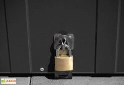 Abri à Vélos En Acier Galvanisé Anthracite 1,74 M² -Solid || Axi || EXIT TOYS Soldes Boutique cadenas abri velos metal trimetals