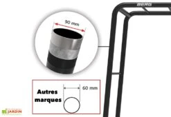 Aire De Jeux Playbase Berg Large TL – Balançoire Bébé Et Nid D’oiseau -Solid || Axi || EXIT TOYS Soldes Boutique cadre aire jeux playbase berg 9