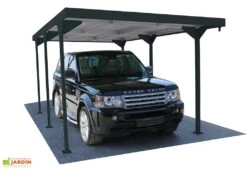 Carport En Acier Epoxy Anthracite 15 M2 Duramax Palladium 5 X 3 M -Solid || Axi || EXIT TOYS Soldes Boutique carport acier galvanise gris anthracite duramax palladium 543x287cm