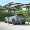 Carport Autoportant En Aluminium Et Polycarbonate 15 M² – Lola -Solid || Axi || EXIT TOYS Soldes Boutique carport aluminium anthracite polycarbonate lola forest style 2