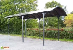 Carport Camping-car Aluminium Et Polycarbonate 7,60 X 3,62 M -Solid || Axi || EXIT TOYS Soldes Boutique carport aluminium camping car car3676alcc 4