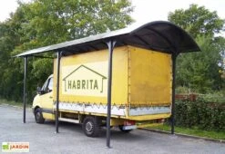 Carport Camping-car Aluminium Et Polycarbonate 7,60 X 3,62 M -Solid || Axi || EXIT TOYS Soldes Boutique carport aluminium camping car car3676alcc 7