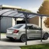 Carport En Aluminium Et Polycarbonate 6 Mm Couv’Voiture 5 X 3 M