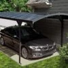 Carport En Aluminium Et Polycarbonate Atlas 14 M² -Solid || Axi || EXIT TOYS Soldes Boutique carport aluminium polycarbonate palram atlas