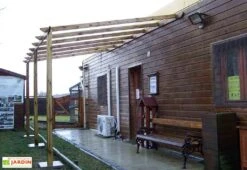 Carport Bois Adossable Autoclave Monopente 3x5m -Solid || Axi || EXIT TOYS Soldes Boutique carport bois adossable autoclave monopente 3x5m 1