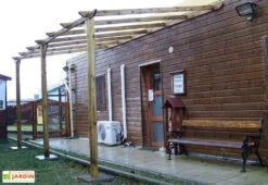 Carport Bois Adossable Autoclave Monopente 3x5m -Solid || Axi || EXIT TOYS Soldes Boutique carport bois adossable autoclave monopente 3x5m