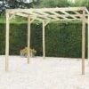 Carport Sans Couverture En Bois Traité Autoclave 15 M² -Solid || Axi || EXIT TOYS Soldes Boutique carport bois autoportant 3x5 car3050a