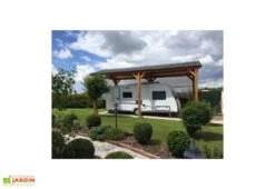 Carport Camping-car Bois Douglas 23 à 41 M² H. 3,20 M – Azur 6 Poteaux -Solid || Axi || EXIT TOYS Soldes Boutique carport bois camping car 230cm cpbf cc2p