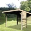 Carport En Bois 1 Voiture (4,80x2,98m) -Solid || Axi || EXIT TOYS Soldes Boutique carport bois epdm 10x10 1