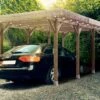 Solid Carport Bois Modulable 3x5 M -Solid || Axi || EXIT TOYS Soldes Boutique carport bois modulbale solid s7721