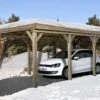 Carport Tirol (3x6) -Solid || Axi || EXIT TOYS Soldes Boutique carport bois tirol 3x6 1