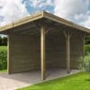 Solid Carport En Bois Traité Autoclave (4x5m) -Solid || Axi || EXIT TOYS Soldes Boutique carport bois traite autoclave 2