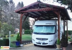 Carport Camping-car Bois Douglas 23 à 41 M² H. 3,20 M – Azur 6 Poteaux -Solid || Axi || EXIT TOYS Soldes Boutique carport camping car 230cm bois cpbf azur