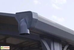 Carport Camping-car Alpine 12,9 X 3,59 M Gris | Palram - Canopia -Solid || Axi || EXIT TOYS Soldes Boutique carport camping car aluminium polycarbonate arcadia alpine 12700 46 m 2