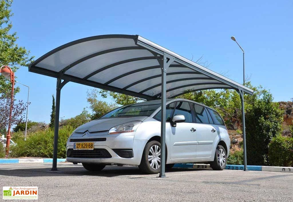 Carport Aluminium Delage (290x499x240cm) 3 Carport Aluminium Delage (290x499x240cm)