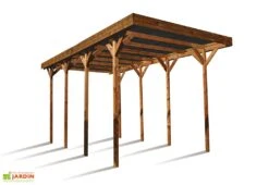 Carport Camping-Car Bois Traité Autoclave (802x404) -Solid || Axi || EXIT TOYS Soldes Boutique carport en bois abri voiture