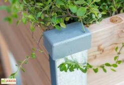 Carré Potager En Bois Douglas 19 Mm 2 étages Et Treillis – 125 X 60 Cm -Solid || Axi || EXIT TOYS Soldes Boutique carre potager 2 etages bois 19mm douglas france treillis 125x60m