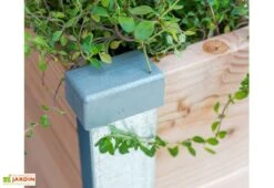 Carré Potager En Bois Avec Composteur Keyhole Garden 120 X 115 Cm -Solid || Axi || EXIT TOYS Soldes Boutique carre potager bois composteur douglas 2