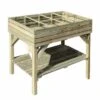 Carré Potager Sur Pieds En Bois De Pin Traité KÜB 100 X 60 X 80 Cm -Solid || Axi || EXIT TOYS Soldes Boutique carre potager sur pieds bois traite kub