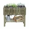 Carré Potager Sur Pieds En Bois De Pin Traité Vertikal 79 X 29 X 79 Cm -Solid || Axi || EXIT TOYS Soldes Boutique carre potager sureleve bois vertikal