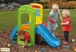 Step2 Aire De Jeux Pour Enfants Play Ball Fun Climber Avec Toboggan 10 Step2 Aire De Jeux Pour Enfants Play Ball Fun Climber Avec Toboggan -Solid || Axi || EXIT TOYS Soldes Boutique centre activites play ball toboggan escaliers polyethylene ultraresistant 1
