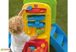 Step2 Aire De Jeux Pour Enfants Play Ball Fun Climber Avec Toboggan 11 Step2 Aire De Jeux Pour Enfants Play Ball Fun Climber Avec Toboggan -Solid || Axi || EXIT TOYS Soldes Boutique centre activites play ball toboggan escaliers polyethylene ultraresistant 2