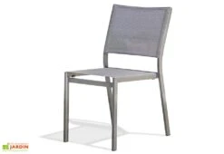 Chaise De Jardin Empilable En Aluminium Et Textilène Stockholm -Solid || Axi || EXIT TOYS Soldes Boutique chaise jardin empilable aluminium textilene stockholm 3