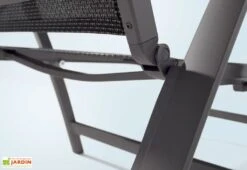 Bain De Soleil Alu, Teck Et Textilux Catena Anthracite (lot De 2) 7 Bain De Soleil Alu, Teck Et Textilux Catena Anthracite (lot De 2) -Solid || Axi || EXIT TOYS Soldes Boutique chaise longue catena noire