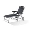Bain De Soleil Alu Et Textilux Royal Graphite (lot De 2) -Solid || Axi || EXIT TOYS Soldes Boutique chaise longue royal