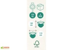 Chaise Suspendue Ecrue 110 X 140 Cm -Solid || Axi || EXIT TOYS Soldes Boutique chaise suspendue ecrue en toile jobek 5