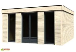Chalet En Bois Habitable Isolé 90 Mm Double Vitrage Toit Plat 23,04 M² 11 Chalet En Bois Habitable Isolé 90 Mm Double Vitrage Toit Plat 23,04 M² -Solid || Axi || EXIT TOYS Soldes Boutique chalet abri habitable bois decorhome 21m2 3